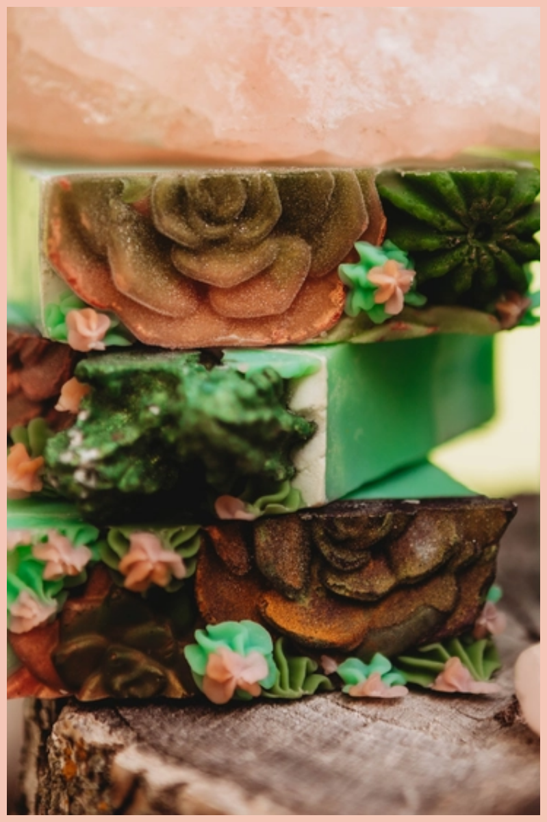 SUCCULENT GARDEN BODY SOAP | 4.75oz