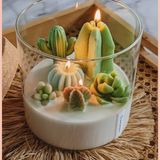 3 Wick Terrarium Candle | Linen Scent