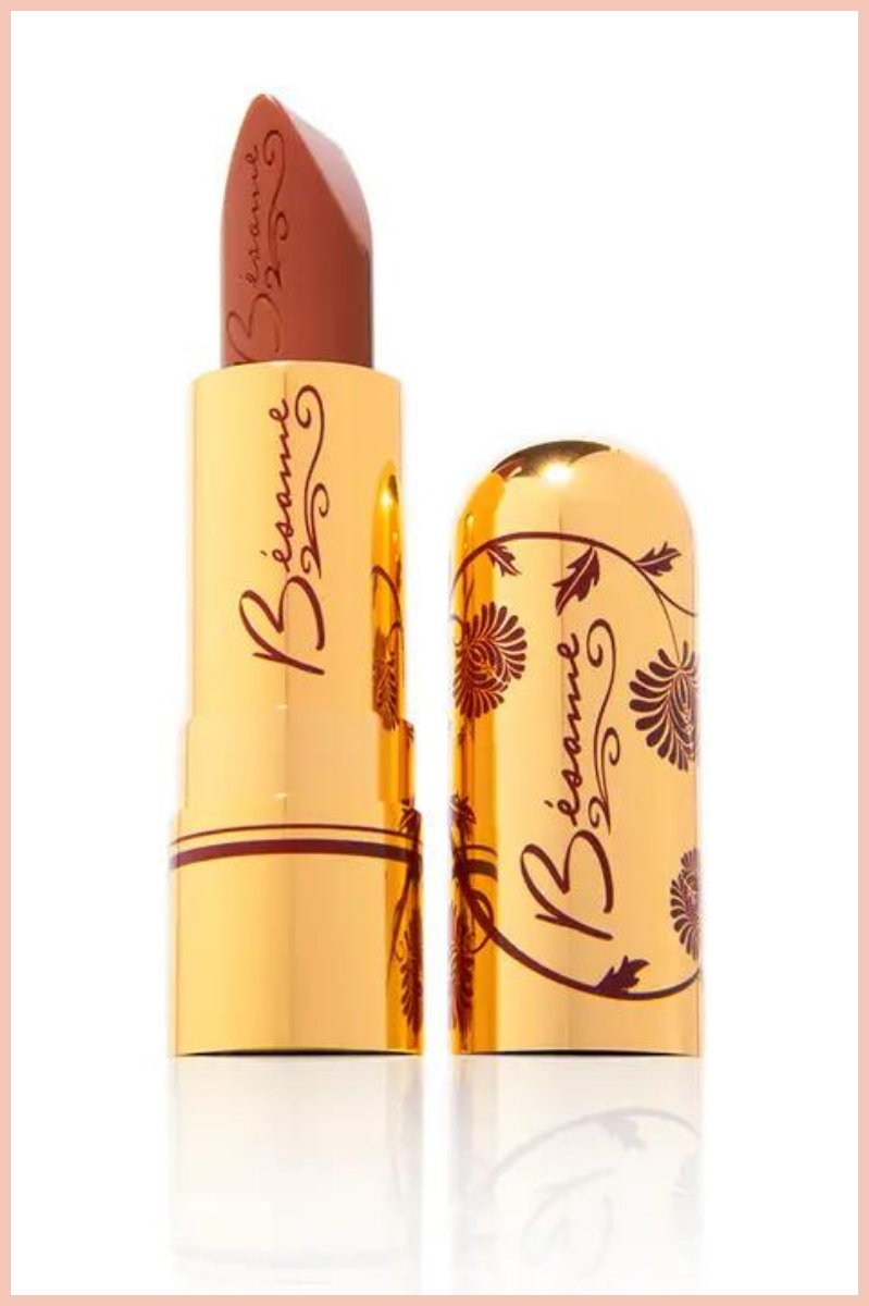 Chocolate Kiss Lipstick - 1970 | Bésame Cosmetics