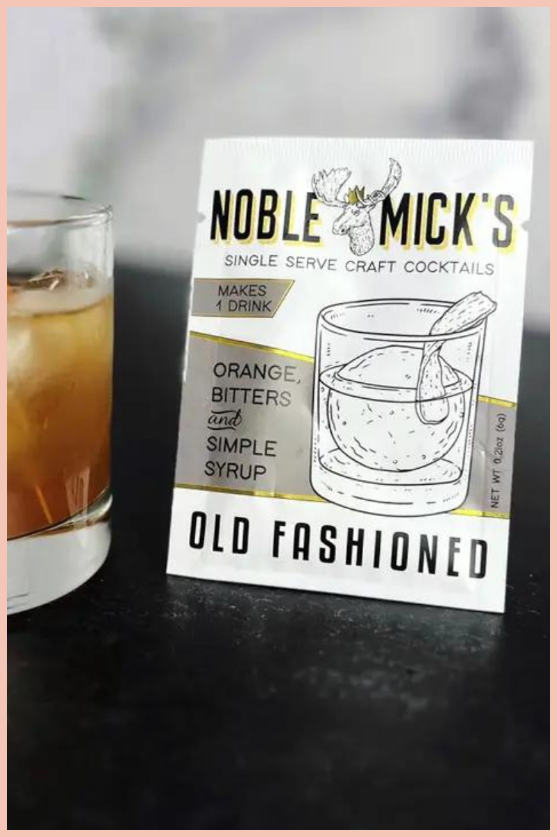 Old Fashioned | Single Serve Craft Mixer | Noble Mick's