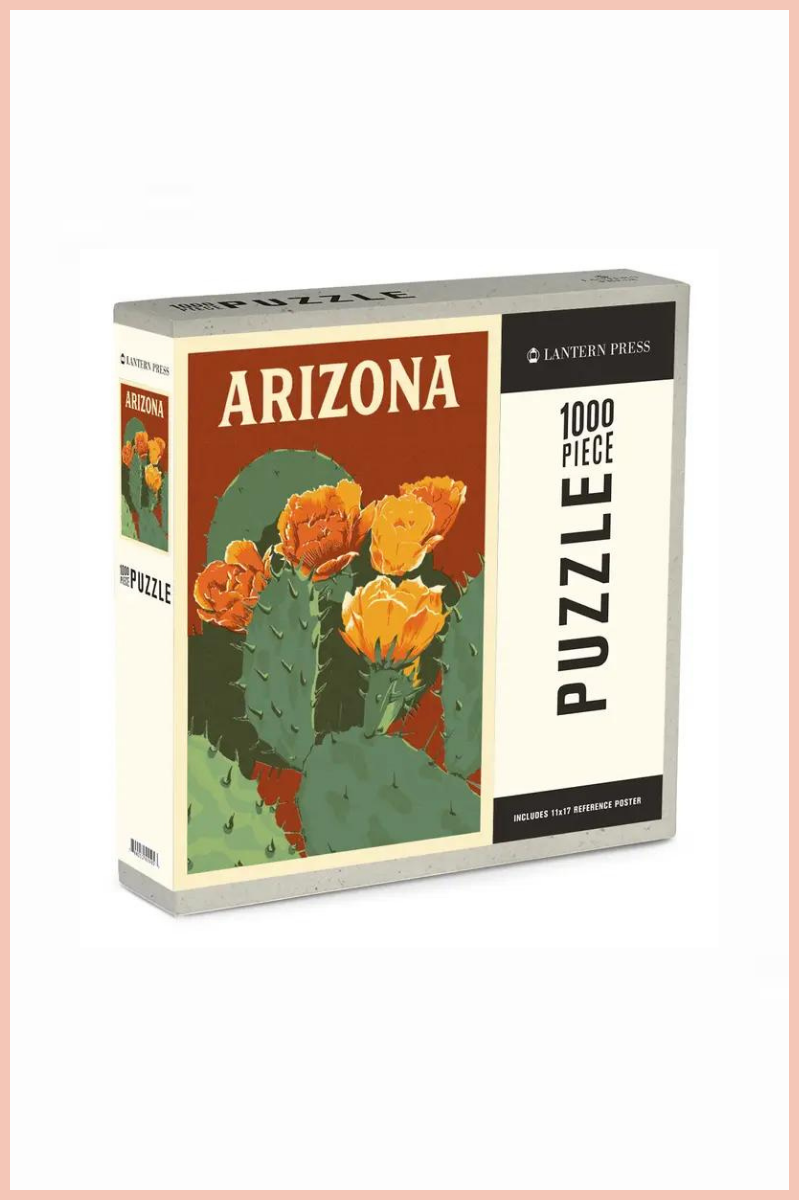 1000 Piece Puzzle | Arizona Prickly Pear Cactus