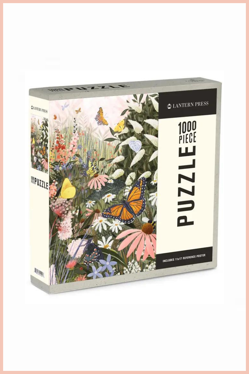 1000 Piece Puzzle | Butterfly Garden