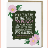 Everything Happens For a Reason Empathy Card