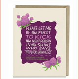Caregiving is Hard Empathy Card