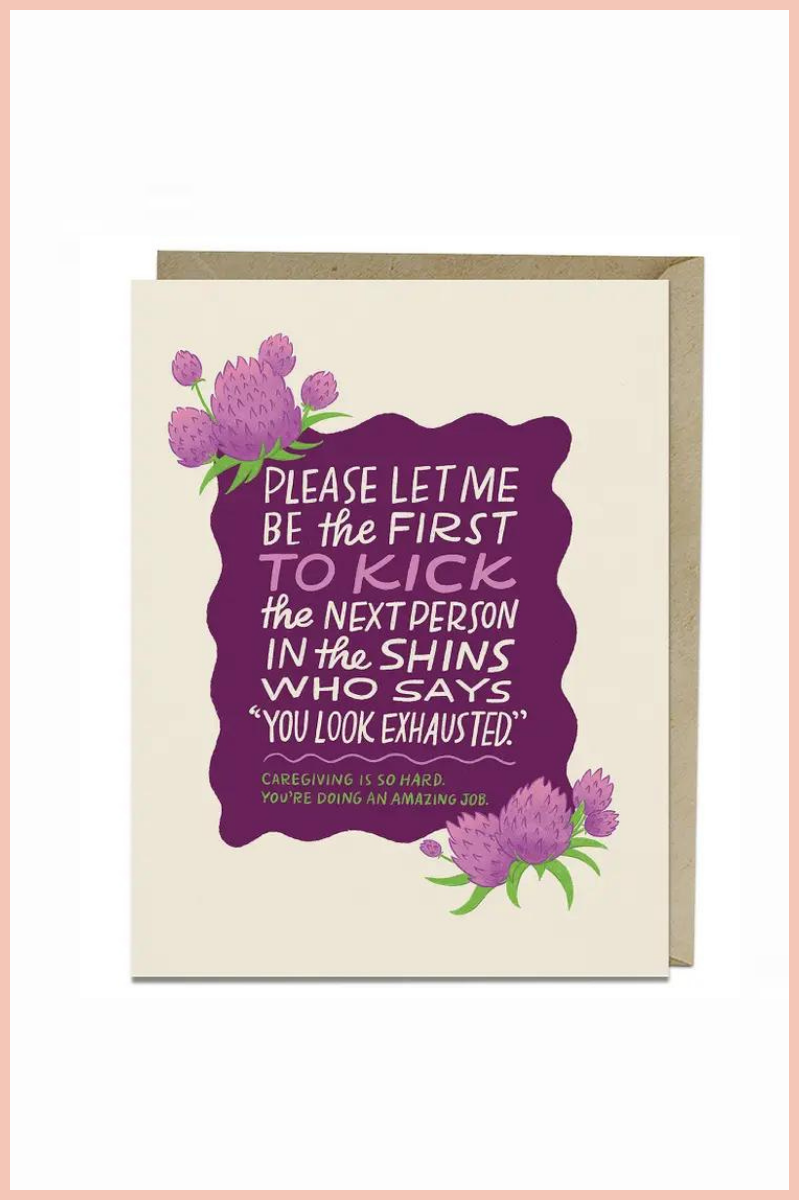 Caregiving is Hard Empathy Card