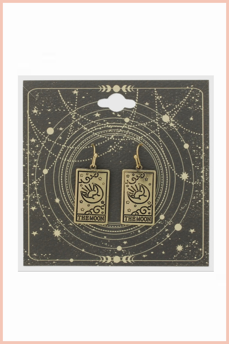 Tarot Card Earrings