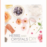 Herbs + Crystals DIY Book