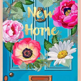 New Home | Sustainable Wood Postcard