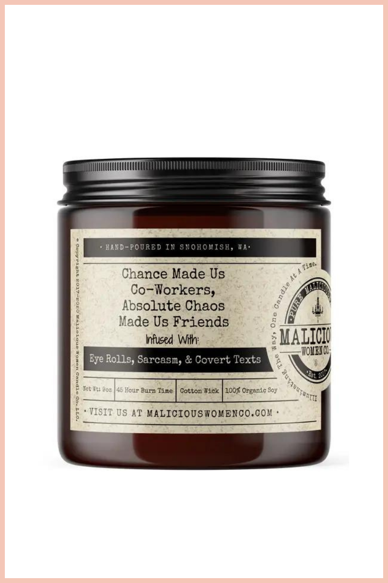 Chance Made Us Co-Workers Candle | Moxie