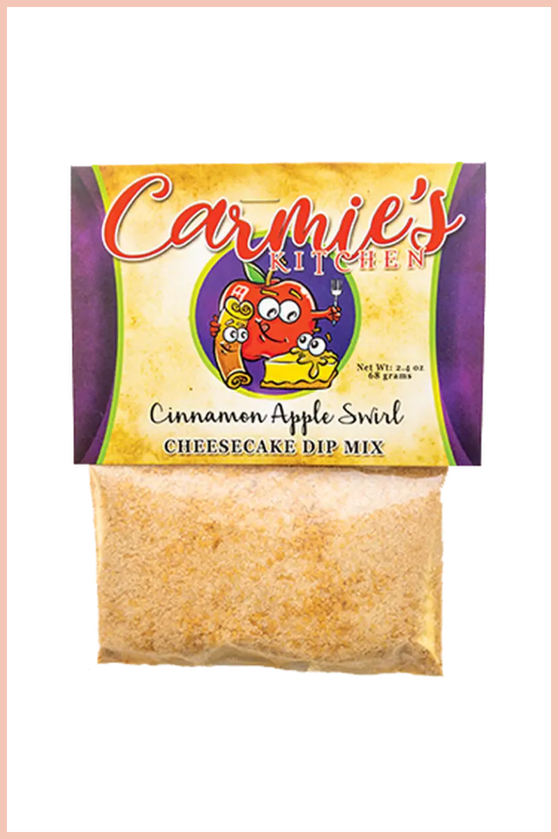 Cinnamon Apple Swirl Cheesecake Dip Mix | Carmie’s Kitchen