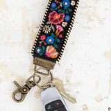 Embroidered Key Chain | Natural Life