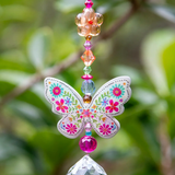 Butterfly Sun Catcher Car Charm | Natural Life