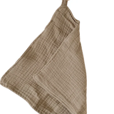 Muslin Teething Ring | Taupe