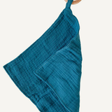 Muslin Teething Ring | Teal