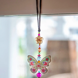 Butterfly Sun Catcher Car Charm | Natural Life