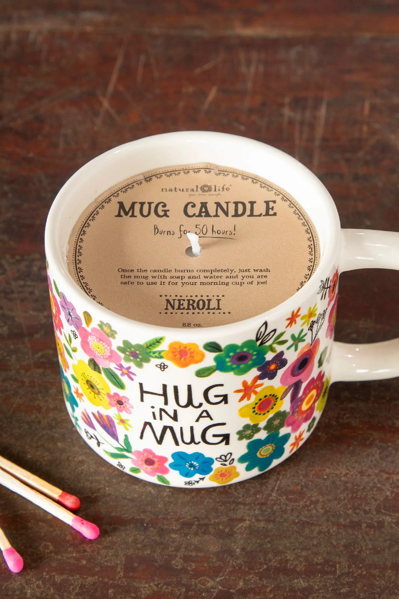 Secret Message Hug In A Mug Candle | Natural Life