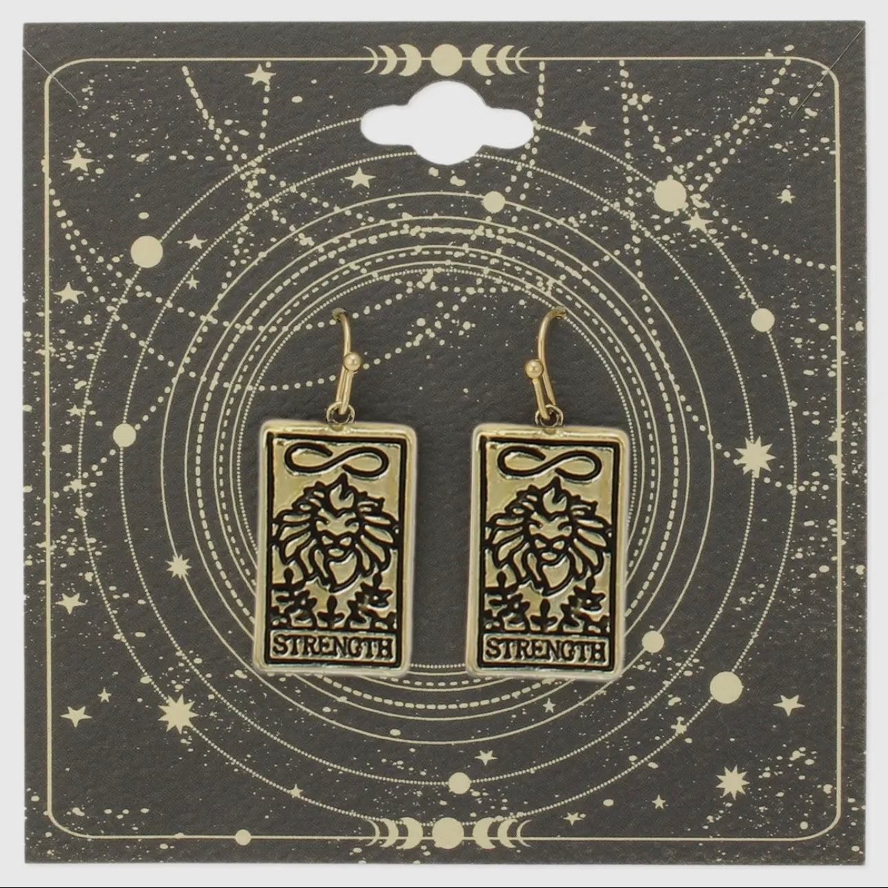 Tarot Card Earrings