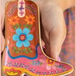 Artsy Ceramic Trinket Dish | Natural Life | Boot