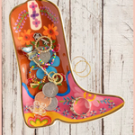 Artsy Ceramic Trinket Dish | Natural Life | Boot