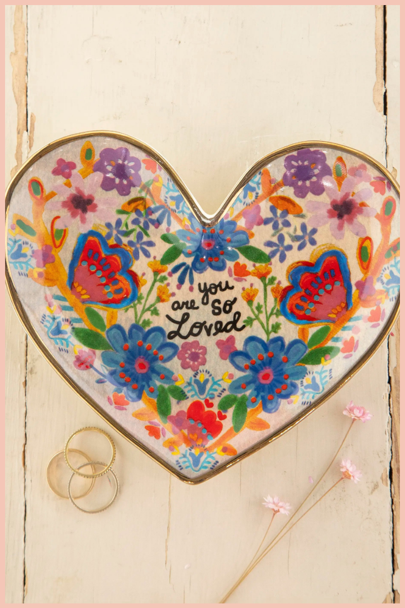 Artsy Ceramic Trinket Dish | NATURAL LIFE