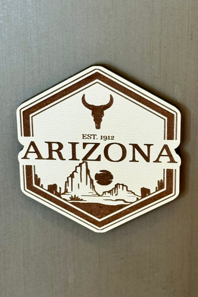 Arizona Badge Magnet