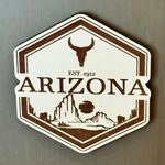 Arizona Badge Magnet