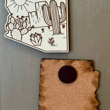 Arizona Desert Magnet