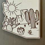Arizona Desert Magnet