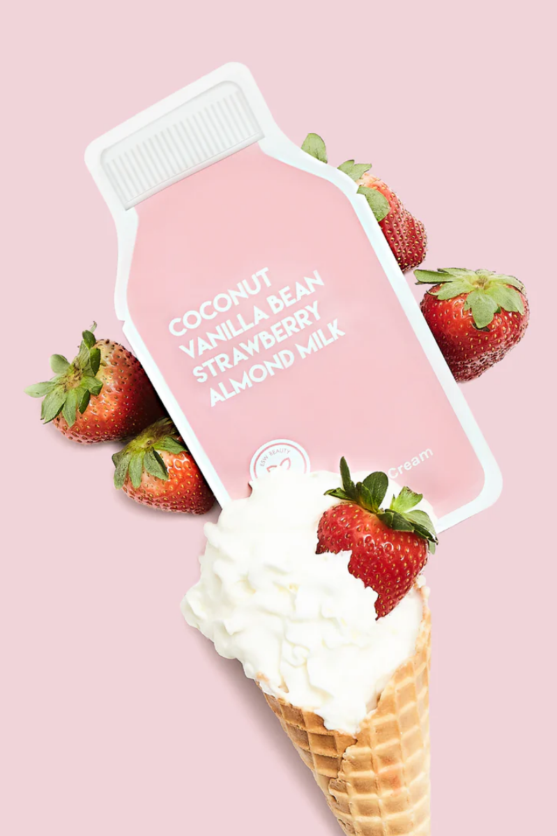Strawberries + Cream Raw Juice Sheet Mask