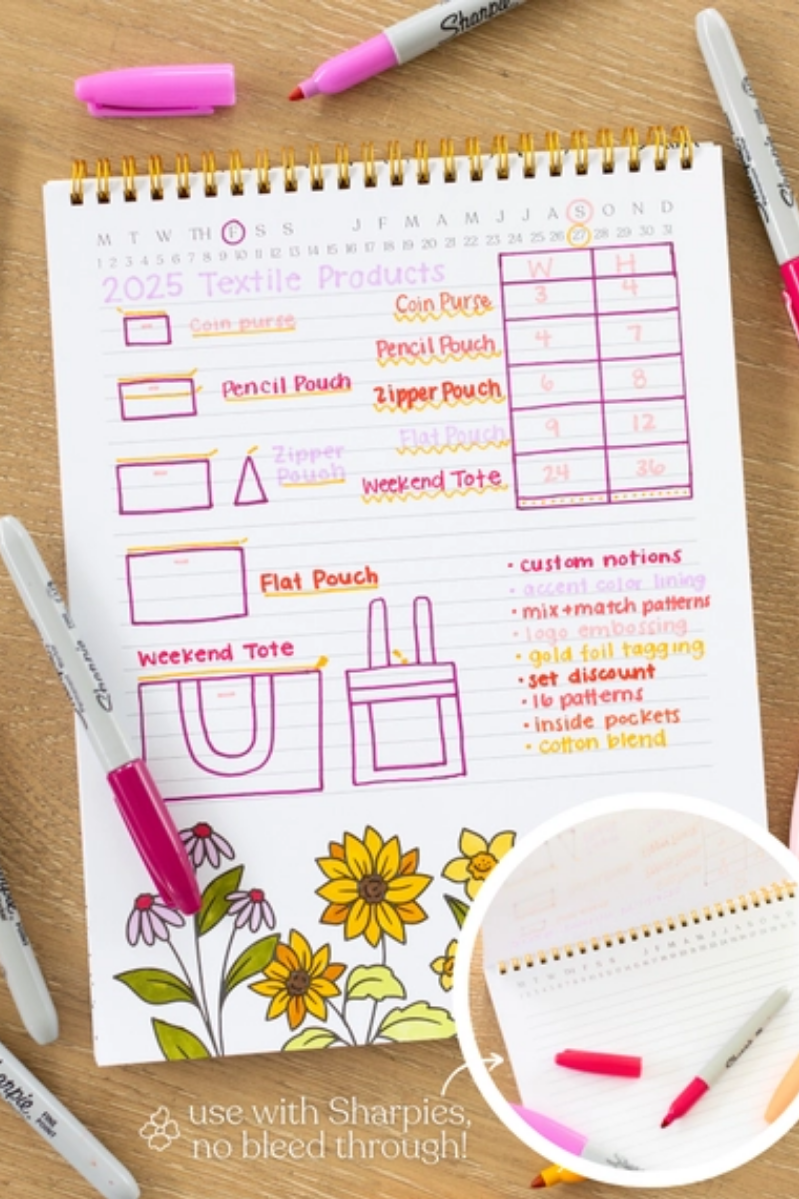 Color-In Spiral Notebook