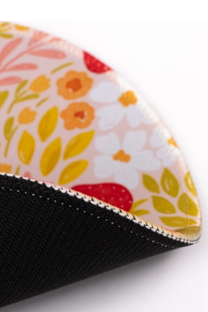 Floral Mousepad | Strawberry Patch