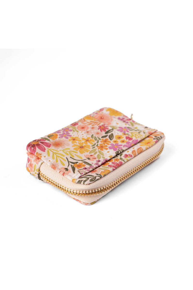Floral Zip Wallet | Primrose Petals