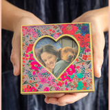 Mini Heart Wooden Picture Frame | Natural Life