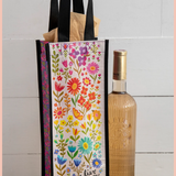 Wine Tote Happy Bag | Live Happy