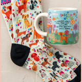 Dog Mug & Sock Gift Set | Natural Life
