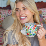 Hedgehog Folk Art Coffee Mug | Natural Life