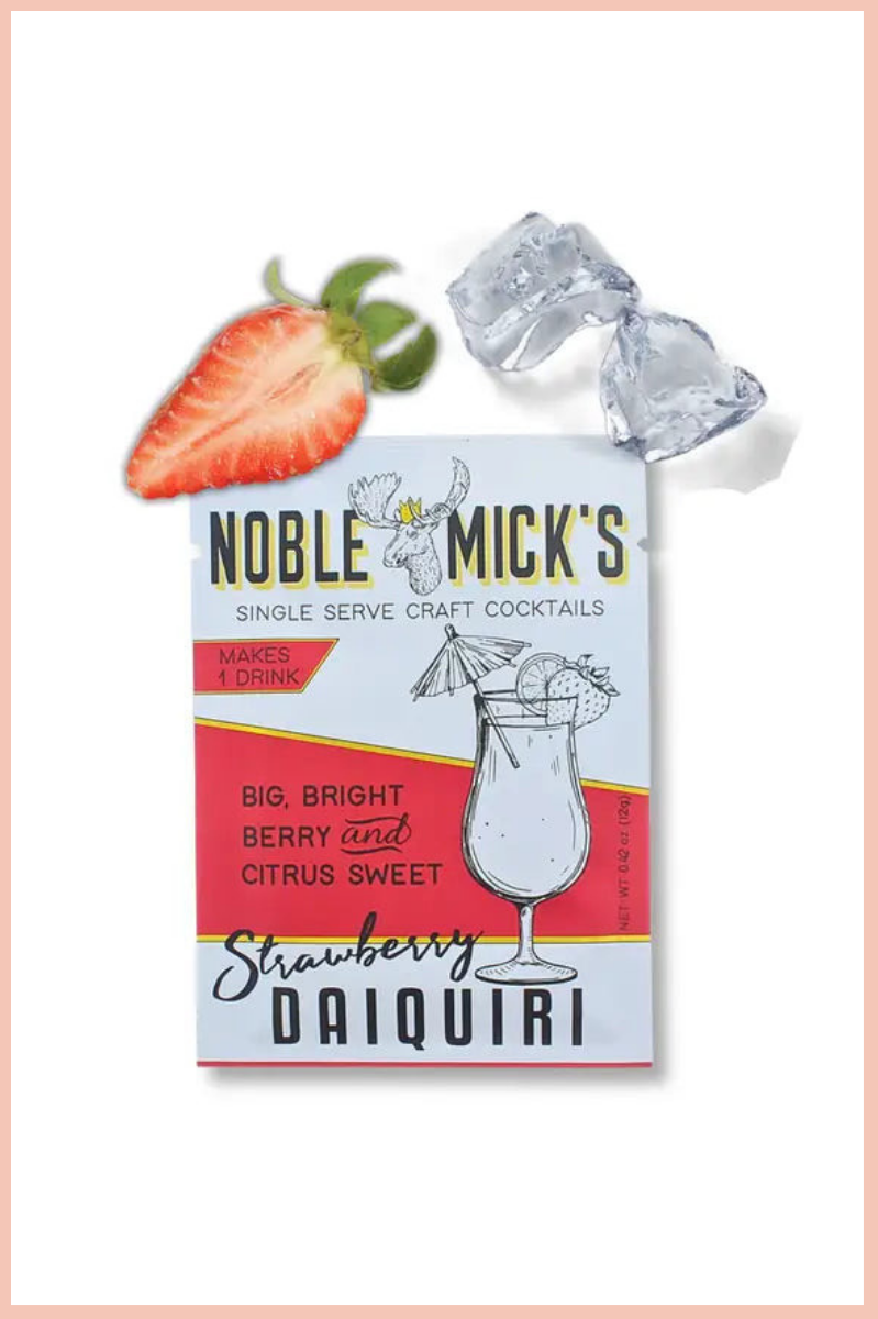 Strawberry Daiquiri | Single Serve Craft Mixer | Noble Mick's