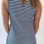 Striped Knit Casual Comfy Romper