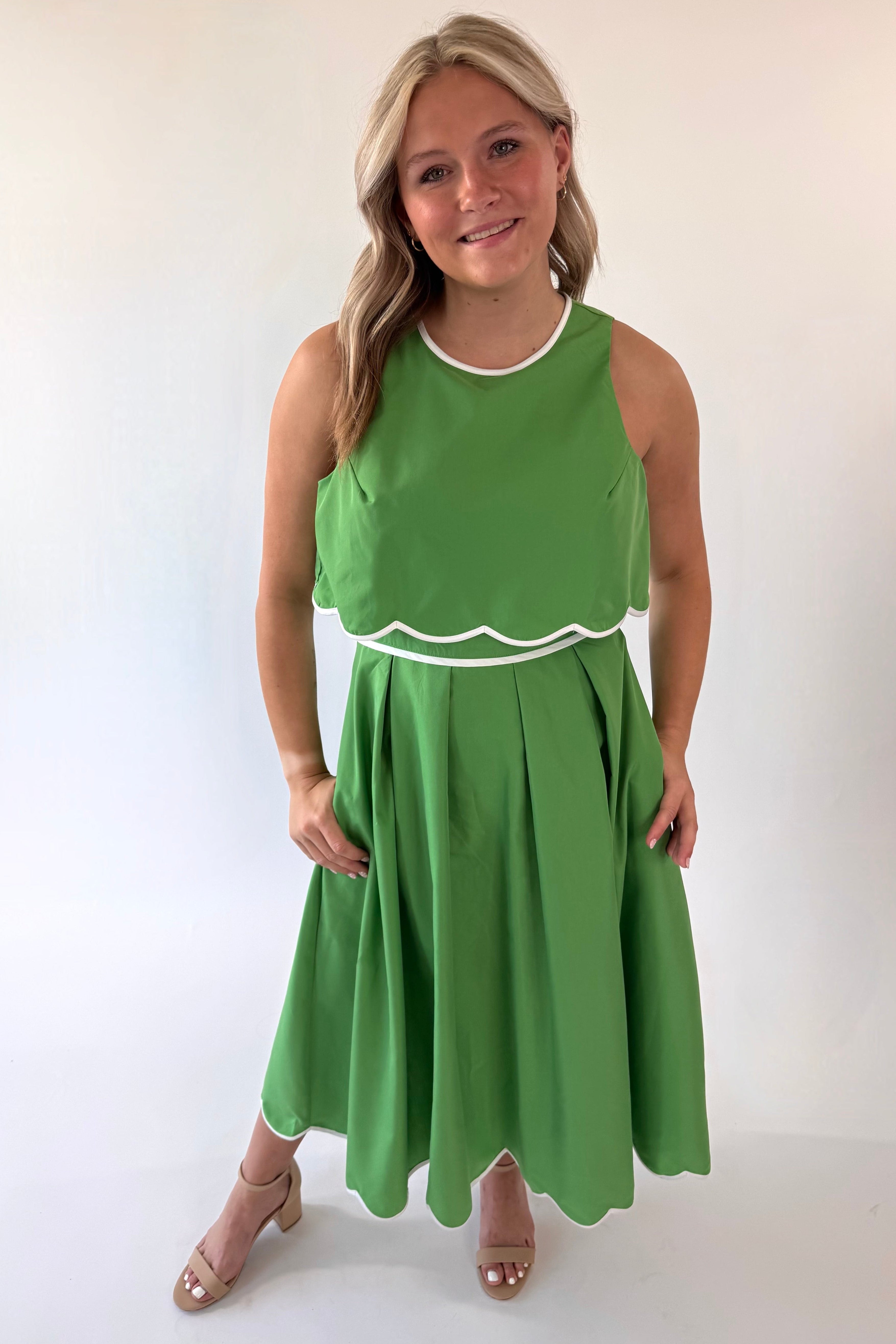 Lime Lit Midi Dress The Boutique Lime Lit Midi Dress The Boutique