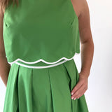 Lime Lit Midi Dress