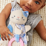 Kitty Bitzy Crinkle™ Sensory Toy with Teether
