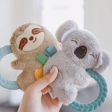 Ritzy Rattle Pal™ Plush Rattle w/ Teether | Itzy Ritzy