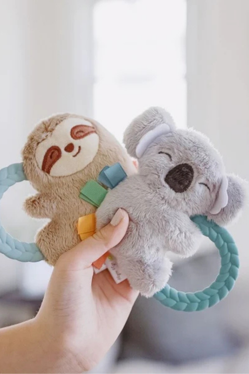 Ritzy Rattle Pal™ Plush Rattle w/ Teether | Itzy Ritzy