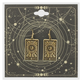 Tarot Card Earrings | The Sun