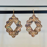 Abalone Shell Dangle Earrings