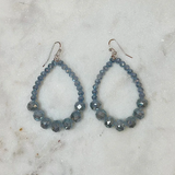 Beaded Teardrop Earrings