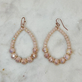 Beaded Teardrop Earrings