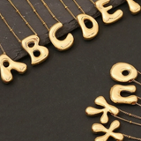 Bubble Letter Necklace