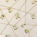 Bubble Letter Necklace