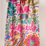 Cotton Dish Towel | Natural Life | Thank God For Girlfriends